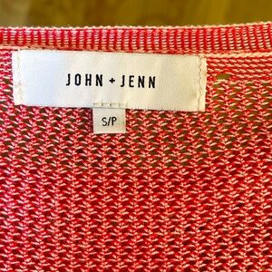 John Jenn cable knit top. Summertime. Size small